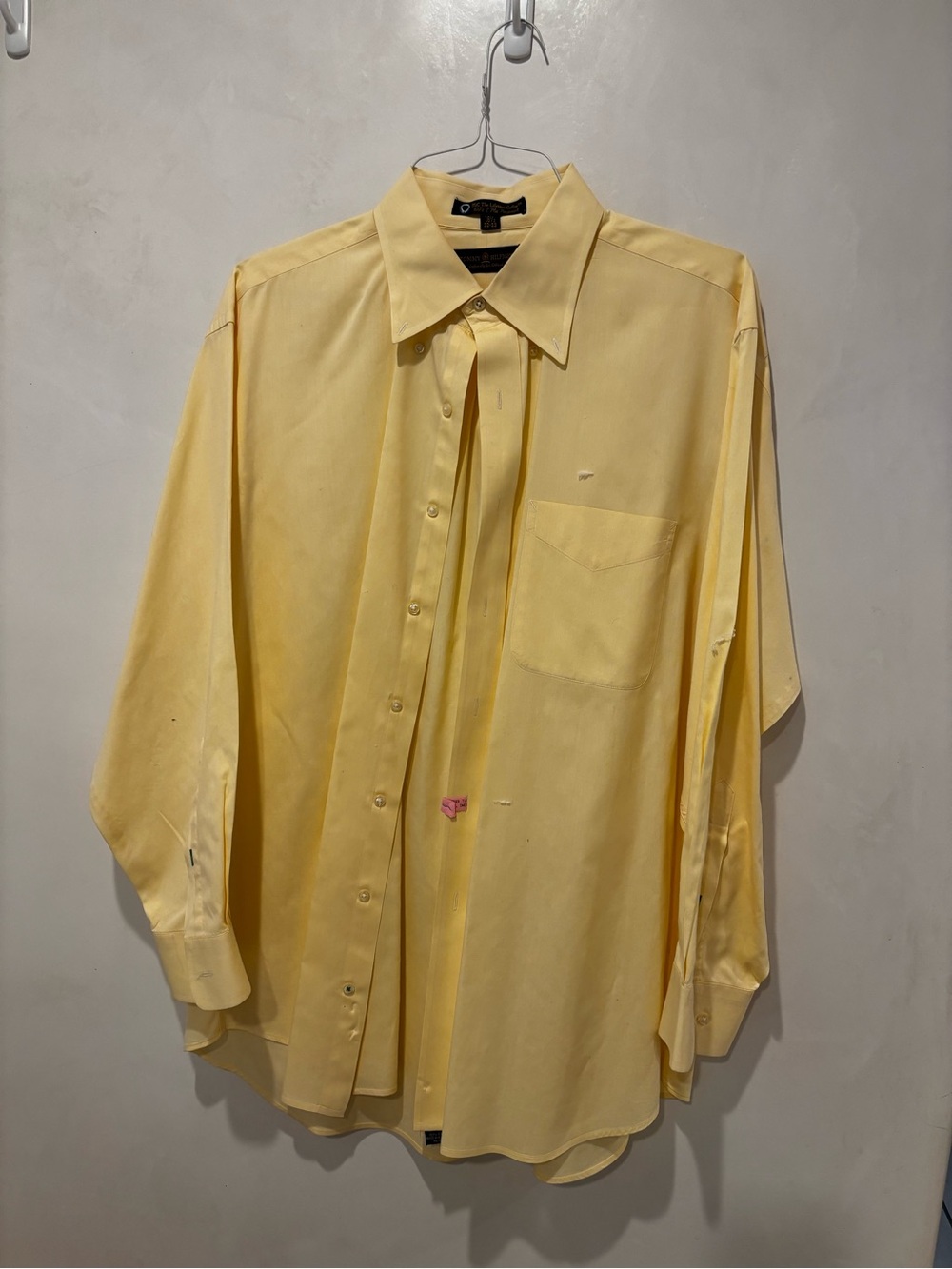 Tommy Hilfiger Yellow Men's Button-Up Shirt